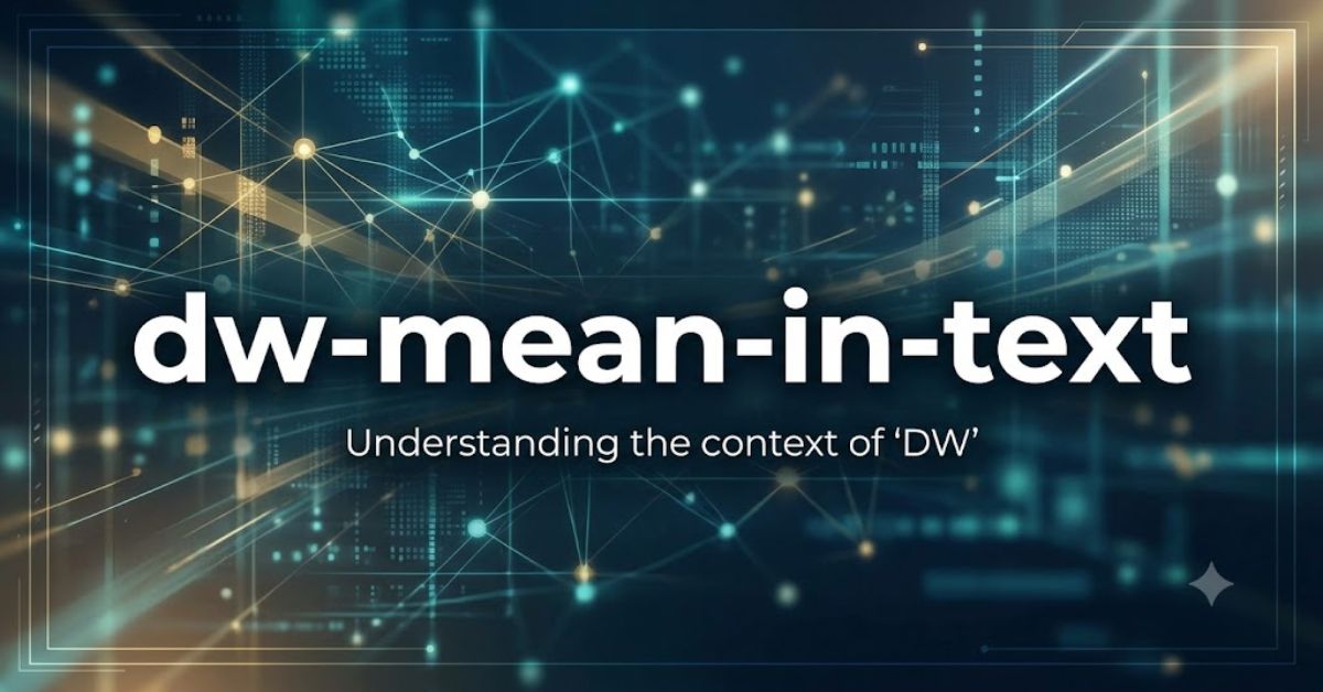 DW Mean in Text