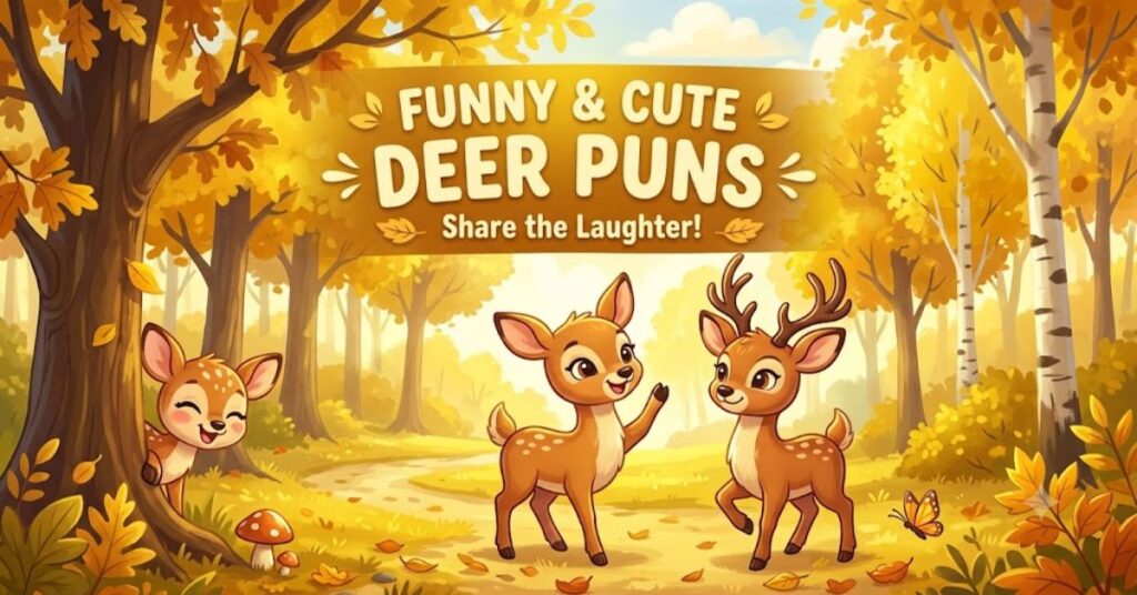Cute Deer Puns