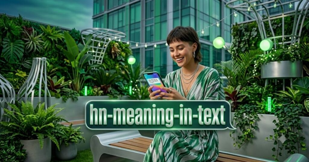 hn meaning in text